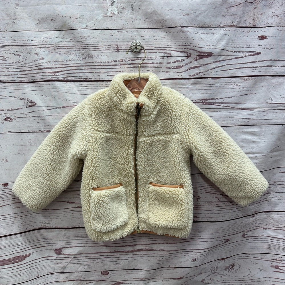 Primark Cozy Cream Kids Jacket Size 18-24 Months/92 CM